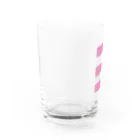 アメリカンベース   GG1966のクリーミィー　ピンク Water Glass :left