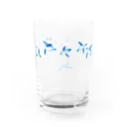 𓅪 cula 𓇽の空飛ぶペンギン Water Glass :left