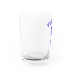 NIKORASU GOのユーモアデザイン「ぺこぺこ」 Water Glass :left