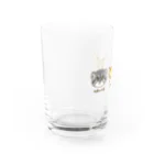 すとろべりーガムFactoryの野生のにゃん3匹 Water Glass :left