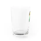 Santomi Hirosukeのおじさん_knh002 Water Glass :left