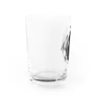 ごまのすけのGoma Team 白ゴマ Water Glass :left