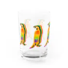 ⚫︎.3 ⚫︎SORRISOのミーアキャッ党　meerkat 虹 Water Glass :left