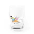 いらっしゃい母の店の追いかけっこグラス Water Glass :left