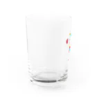 sampoの色鉛筆のきりん Water Glass :left