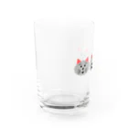 ヨンロクサンのネコチャン　ミツゴ Water Glass :left