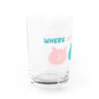 フカツ マリエのWhere are you going? Water Glass :left