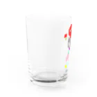 dorochanの四角い飴をさしあげる Water Glass :left