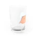 餃子ぺんぎんのメンダコとクラゲコップ Water Glass :left