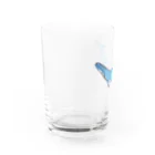 クジラの雑貨屋さん。のシロナガスクジラ・カップ Water Glass :left