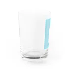 193＠10/7〜個展の『LIVE T SUKI』ライブTのねこぱんちゃん Water Glass :left