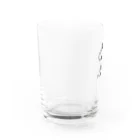 kedamamaのきりんびーる(黒) Water Glass :left