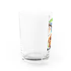 haruのタコス Water Glass :left