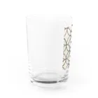 手描き屋の七宝　墨 Water Glass :left