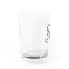 AmuAmu shopのまるで思慮深いねずみ Water Glass :left