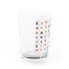 ウサネコのゾワゾワ洋ゆーれい Water Glass :left