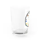 蛇ちゃんのmalatatexの時計 Water Glass :left