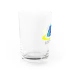 七輪と椿の氷山 Water Glass :left