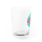 ひらめ【討伐隊】のひらめくん Water Glass :left