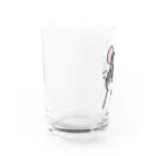 チンチラごまめと愉快な仲間たちのびっくりごまめ Water Glass :left