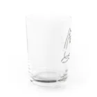 MINAMOMOKOのしっとりさん Water Glass :left