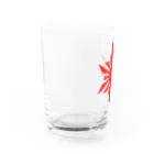 旭日ショップの【カッコいい！】六芒星旭日旗 Water Glass :left