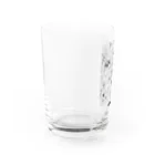 menemeneの AQUARIUM CIRCUS -black line- Water Glass :left