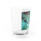時間泥棒の海　カクレクマノミ　ニモ Water Glass :left