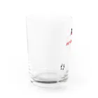 LittleLoroのGO GO! パンダカートmini カタカナロゴ Water Glass :left