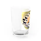 國我會の膾(なます)屋さんの膾グラス Water Glass :left