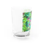 Parfume-weaverの万華鏡　グリーン Water Glass :left