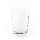 あめこやのくまおのおはよう Water Glass :left