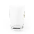 さぼのひよこのぴぃ Water Glass :left