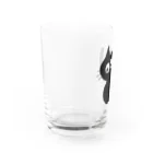 雑貨屋TOMOZOファクトリーのゆるっとクロネコ Water Glass :left
