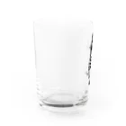 llotollのＥＳＰハットをかぶった猫 Water Glass :left