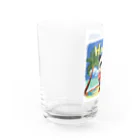 油絵描きの小物売り場のハワイ旅行気分 Water Glass :left