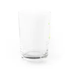 ゆずちゃの枝豆キャッチ Water Glass :left