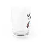 でぐーや　の台風来てる Water Glass :left