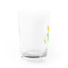 うさぎのUSA（うーさ）🐰のレトロ可愛いうさぎさんのコップ Water Glass :left