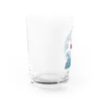かわべしおん | イラストレーターのしあわせのスノードーム Water Glass :left