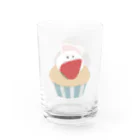 なてぃ子.  ハムスターのカップケーキハムたち Water Glass :left