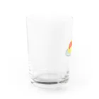 山崎ミートのLOVEオムライス Water Glass :left
