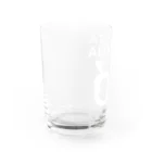 AliviostaのALIVIOSTA 03 Logo (Le plus simple) white Water Glass :left