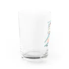 青い甘夏店の青い夏 Water Glass :left