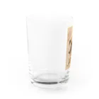 フレンチブルドッグ　わんわん堂のフレンチブルドッグ　ぶぶタン Water Glass :left