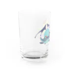 ユタリビャク☀神話イラストレーターのクトゥルフvsハスター Water Glass :left