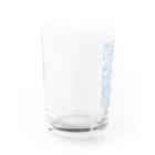 blanco_blancoのひとふでの海（ノーマル） グラス左面