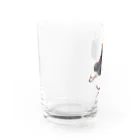 ウエダマサノブ＠アトリエ縄文じいさんのくつねこ Water Glass :left