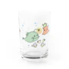 くろぽち屋のチョウチンアンコウさんグラス Water Glass :left