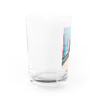 Hawaii PicturesのWaikiki🏄‍♀サーフボード Water Glass :left